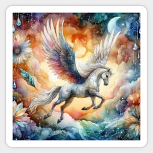 Fantasia Flight: The Whimsical Pegasus Sticker